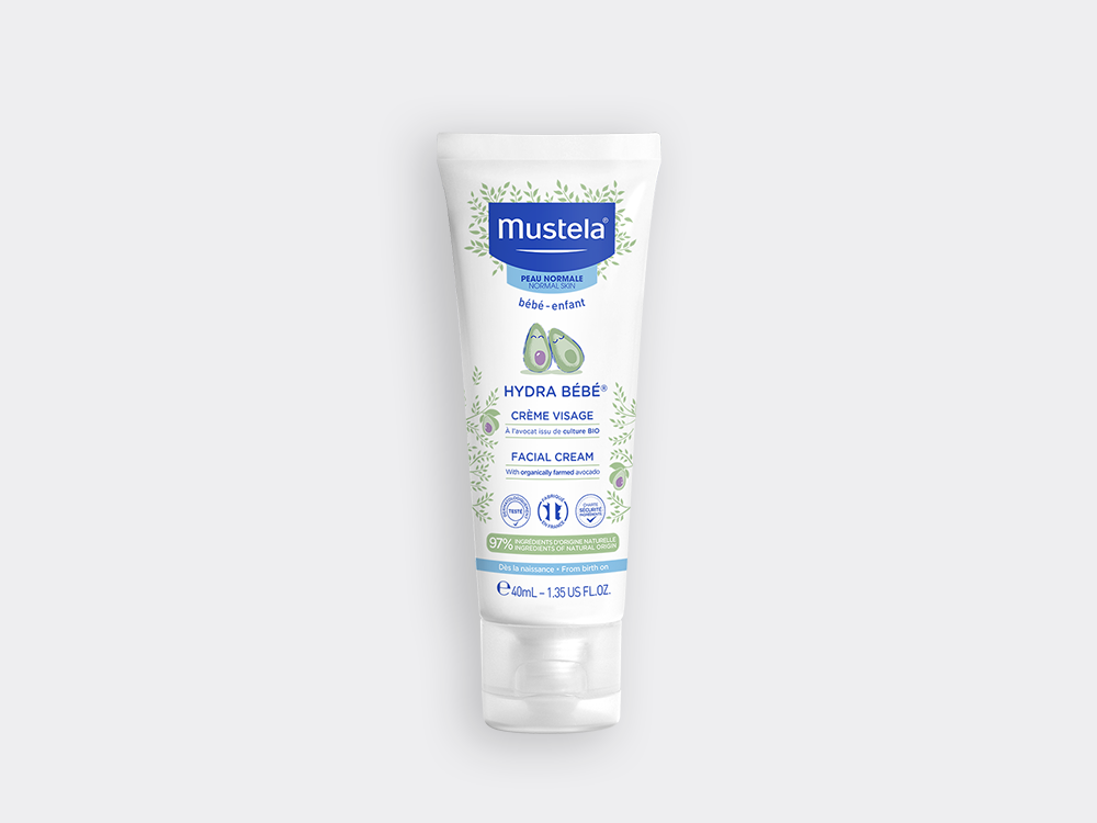 Hydra bébé facial cream with organic avodaco