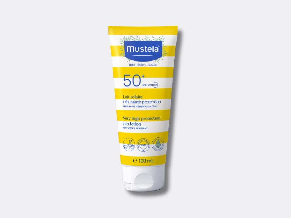 Very High Protection Sun Body & Face Lotion SPF50+ Mustela®