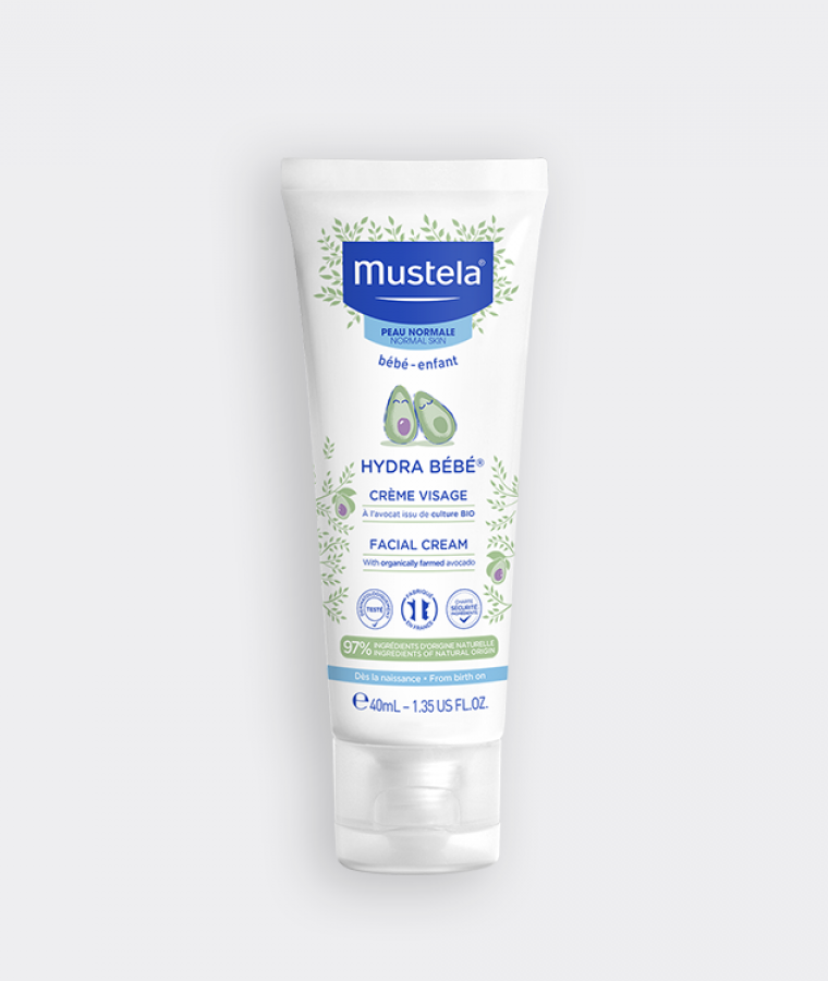 Hydra bébé facial cream with organic avodaco