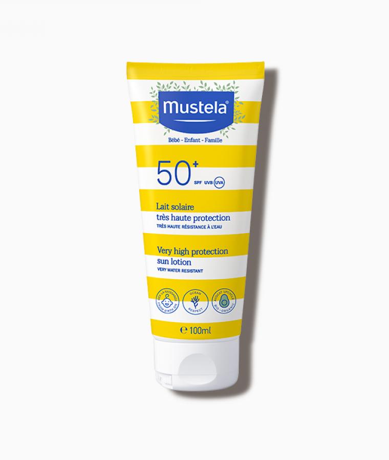 Very High Protection Sun Body & Face Lotion SPF50+ Mustela®