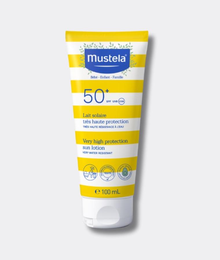 Very High Protection Sun Body & Face Lotion SPF50+ Mustela®